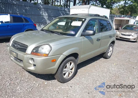 2009 Hyundai Tucson Gls из США, поврежденный, VIN KM8JM12B19U935672